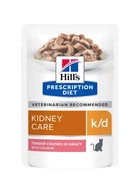 Вологий корм для кішок Hill's Prescription Diet k/d підтримка функції нирок з лососем 85 г