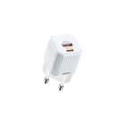 Зарядное устройство сетевое Remax Cube 2 порта USB + Type-C 20W, белый (20471)