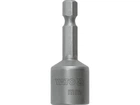 Насадка торцевая магнитная 6-гранная HEX М10 x 48 мм. HEX Ø= 1/4" YATO (YT-1505)