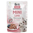 Влажный корм для щенков Brit Care Mini pouch филе в соусе Ягненок