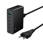 Зарядное устройство Hoco C152A 70W USB/5хType-C PD подходит для ноутбука Black