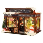 Магический дом конструктор DIY House ET001-B Christmas Wonderland сборный румбокс с освещением
