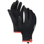 Перчатки женские лыжные Ortovox 185 Rock'N'Wool Glove Liner Wms black raven L (100064860)