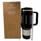 Термос термокружка Stanley Quencher ProTour Flip Straw Tumbler из нержавеющей стали Black 1,18 л KT7001926