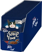 Вологий корм для кішок Felix Soup Суп з яловичиною 48 г