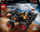 Конструктор LEGO Technic Monster Jam Grave Digger Вогонь і лід 263 деталі (42219)