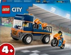 Конструктор LEGO City Транспортер мотоциклов 88 деталей (60491)