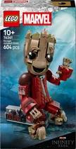 Конструктор LEGO Super Heroes Marvel Грут в комбинезоне Опустошителей 604 детали (76341)