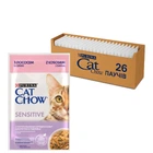 Корм Purina Cat Chow Sensitive с лососем и цукини 85 г