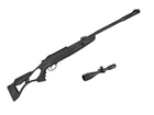 Пневматическая винтовка Hatsan AirTact ED с газовой пружиной + прицел Sniper 3-9x40 AR