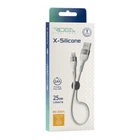 Кабель USB Ridea RC-XS51 X-Silicone Lightning 12W 0.25m Колір Білий