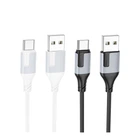 Кабель USB Borofone BX101 Creator Type-C 3A Колір Чорний