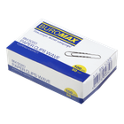 Скрепки никелированные Buromax 50мм 100шт (BM.5020)