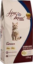 Сухий корм для котів How Meow Adult Cat для стерилізованих з лососем