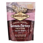 Сухий корм для кошенят Carnilove Cat Salmon & Turkey з лососем та індичкою