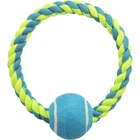 Игрушка для собак Trixie Игровой канат с тенисным мячом 18см 3266
