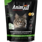 Наполнитель для кошачьего туалета AnimAll Зеленый Изумруд силикагель 3,8 л
