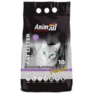 Бентонітовий наповнювач AnimAll Premium Lavender з ароматом лаванди, для котячого туалету, 10 л