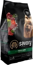 Сухой корм для собак малых пород Savory со свежим мясом ягненка