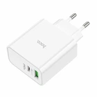 Зарядний пристрій Hoco C113A Awesome (U+C) 65W White