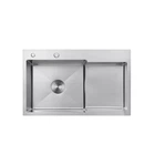 Кухонна мийка Kroner KRP Geburstet 7848LHM (CV030021)