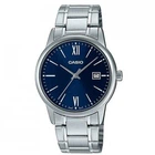 Мужские часы Casio MTP-V002D-2B3 Синий циферблат