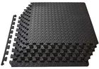 Татами мат EasyFit SwallowTail 4 шт 60х60х1 см EF-1950 черный
