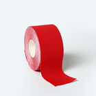Кинезио тейп 2.5 см х 5 м, красный цвет, марка Kinesiology Tape ( Артикул: K000044 )