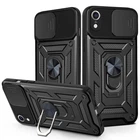 Чехол Epik Camshield Serge Ring ударопрочный для Apple iPhone XR (6.1") Черный