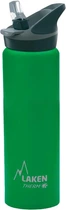 Термокружка Laken Jannu Thermo 0.75L вакуумная герметичная для туризма, BPA-free Green