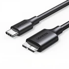 Кабель Ugreen US312 USB-C - Micro USB 3.0 5 Гбит/с 3A 1 м Черный (20103)
