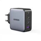 Зарядное устройство Ugreen CD226 GaN 3x USB-C + 1x USB-A 100W PD 3.0 QC 4.0 Черный (40747)