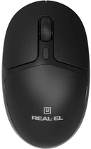 Мышь Real-El RM-335W Wireless Black (EL123200055)