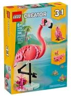 Конструктор LEGO Creator Дикі тварини: рожевий фламінго 288 деталей (31170)