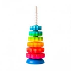 Розвивальна іграшка Fat Brain Toys Пірамідка гвинтова тактильна SpinAgain (F110ML)