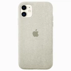 Чохол Alcantara Алькантара для iPhone 11 (04) Antique white молочний