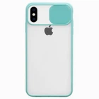 Чехол Hide Camera Matte для iPhone Xs Max (08) Sea Blue голубой