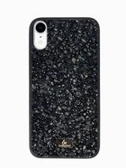 Чехол Diamond The Bling World Case для iPhone Xr (05) Black Stone черный камень