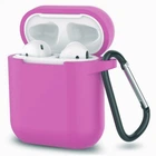 Чехол-накладка Silicone case Carabine для AirPods Dragon Fruit (36) розовый
