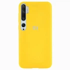 Чохол Silicone case Premium для Xiaomi Mi Note10 Yellow (20) жовтий