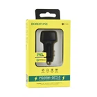 Автомобільний Зарядний Пристрій Borofone BZ14A PD20W+QC3.0 3A Чорний