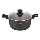 Каструля антипригарна з кришкою VENEZIA BOLLIRE 28 см 7.1 л