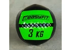 Медицинский мяч EasyFit Wall Ball EF-WB-03 (медбол, волбол) 3 кг Ø33 см черно-зеленый