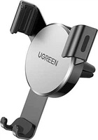 Кріплення для телефонів UGREEN LP130 Gravity Drive Air Vent Mount Phone Holder Deep Black (40907)