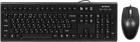 Комплект (клавіатура, миша) A4Tech KR-8572S Black