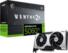 Відеокарта GeForce RTX 5060 Ti 8GB MSI Ventus 2X OC Plus (RTX 5060 Ti 8G VENTUS 2X OC PLUS)