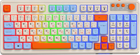 Клавіатура бездротова Maxxter KBGW-3C01-UA RGB White