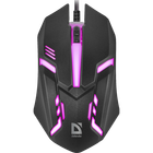 Миша Defender Cyber MB-560L RGB Black (52560)
