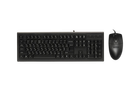 Комплект (клавіатура, миша) A4Tech KR-8520D Black