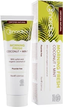 Зубна освіжальна паста Nordics Cosmos Organic Morning Fresh з кокосевою олією та м'ятою 75 мл (3800500324197)